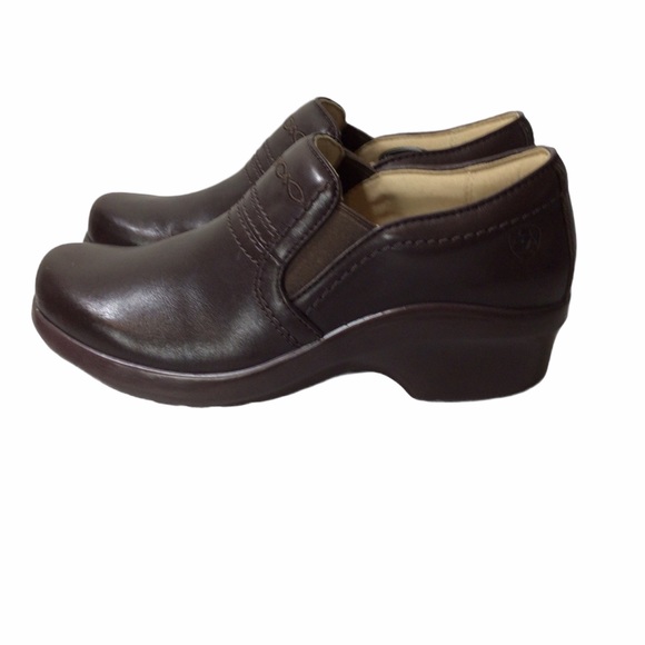 Ariat Woman’s “Expert” Clog in Antique Brown SZ 10 - Picture 4 of 12